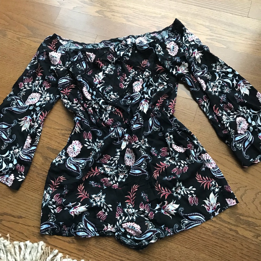 Long sleeved romper
